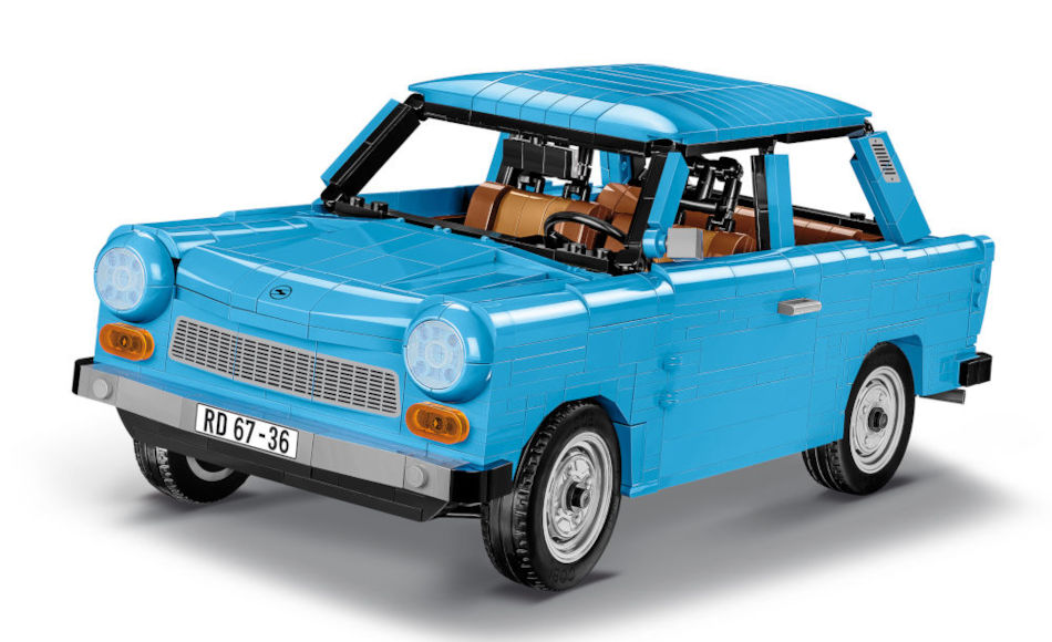 KLOCKI COBI CARS 24331 SAMOCHÓD TRABANT 601 S 1415 KL.